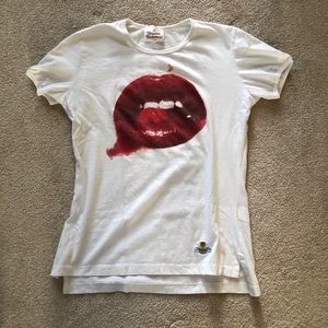 Vivienne Westwood Marilyn Manson lips tee